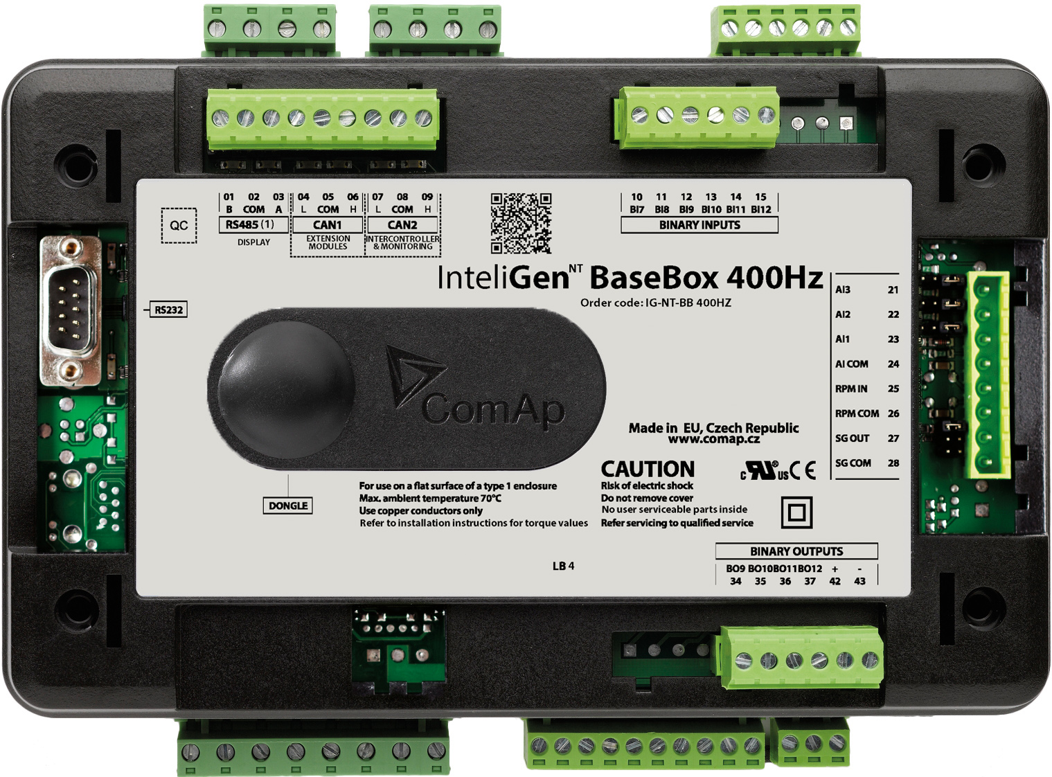 InteliGen NT BaseBox 400Hz 